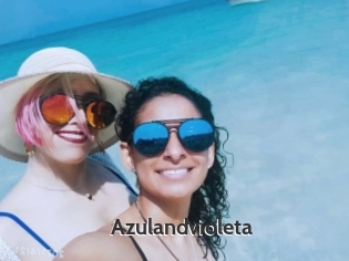 Azulandvioleta