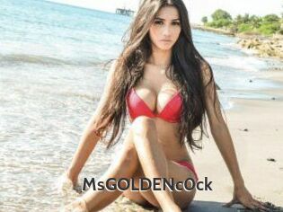 MsGOLDENc0ck