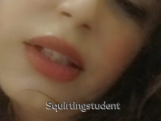 Squirtingstudent