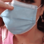 Neither the mask nor the quarantine were an impediment for this whore to swallow all the semen of a cock – Sex Porn Gif